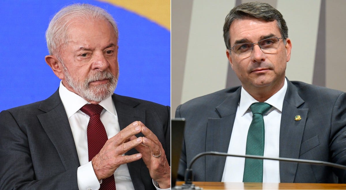 Lula leads Flávio Bolsonaro 44%-39% in runoff, Genial/Quaest poll shows
