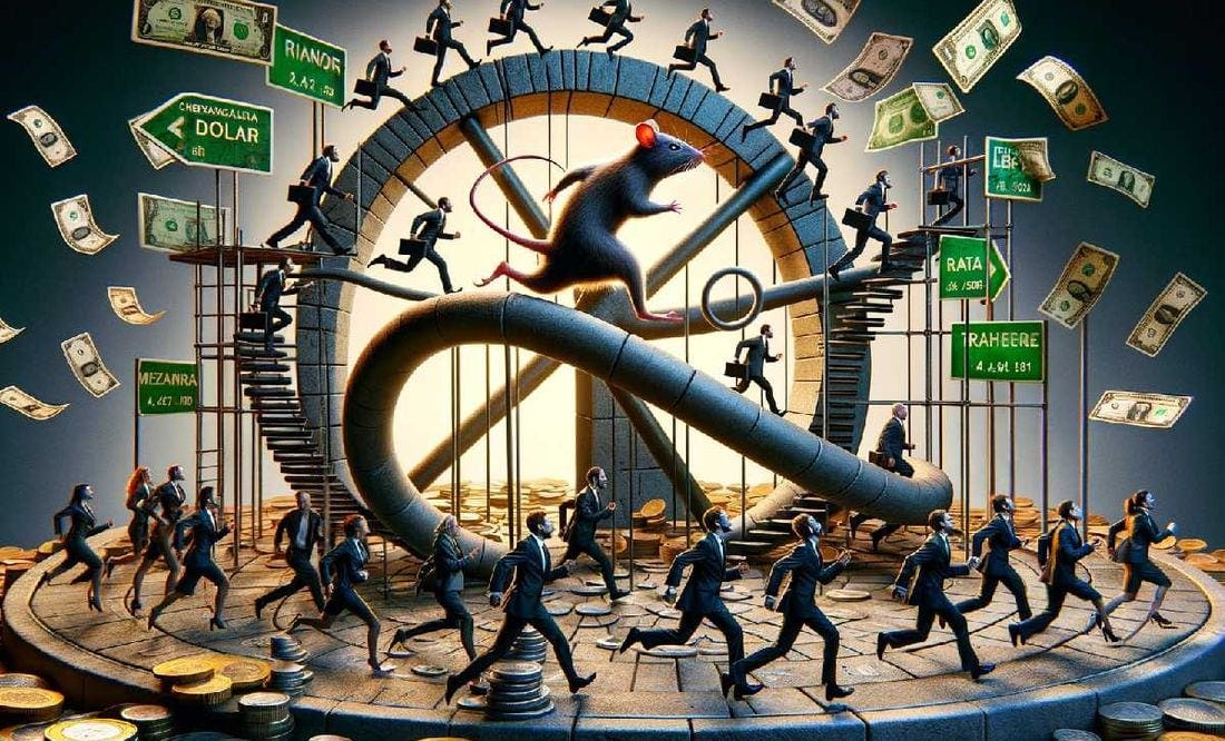 Qué es la carrera de la rata y cómo salir del círculo de trabajar para  pagar deudas?