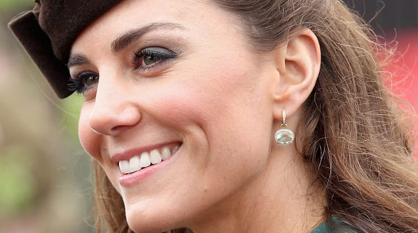 Princess Kate smiling