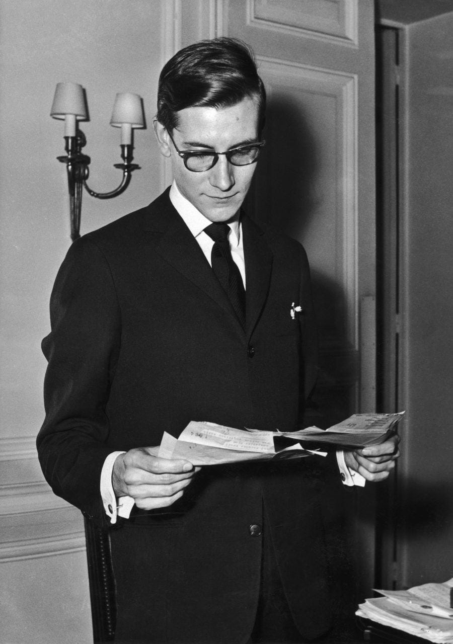 13 Vintage Photos In Honour Of Yves Saint Laurent