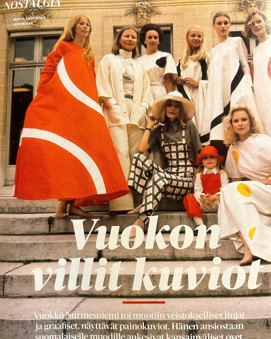 Three Pots of Inspiration: vintage Vuokko, design-sparking your