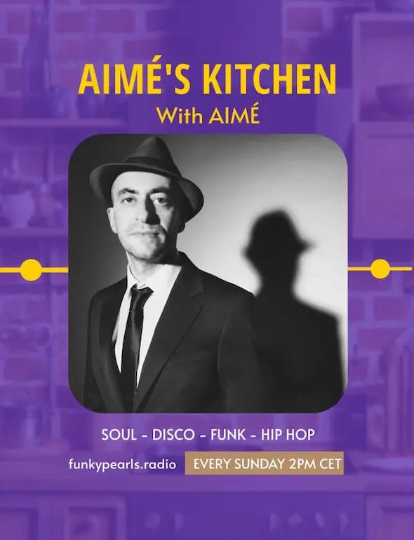 Funky pearls radio aimé's kitchen 68 Aime s kitchen radio funk 740 964