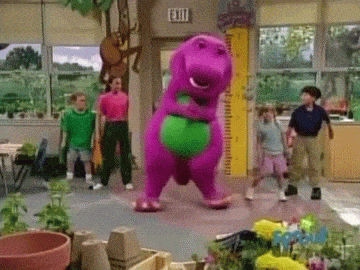 barney dancing GIF barney dancing GIF