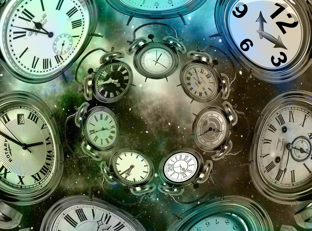 Time Jump Line Did We Jump Timelines? - by Angela Levesque - Chaos & Light