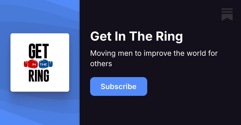 Get In The Ring | J. Levine | Substack