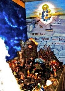 Milan Airport Presepio