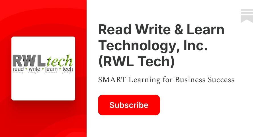 Read Write & Learn Technology, Inc. (RWL Tech) | Cheryl Johnson | Substack