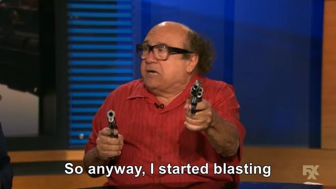 So Anyway, I Started Blasting | Know Your Meme