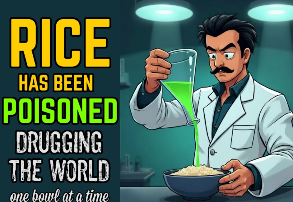 РИС БЫЛ ОТРАВЛЕН: снабжаем мир наркотиками, по одной миске за раз