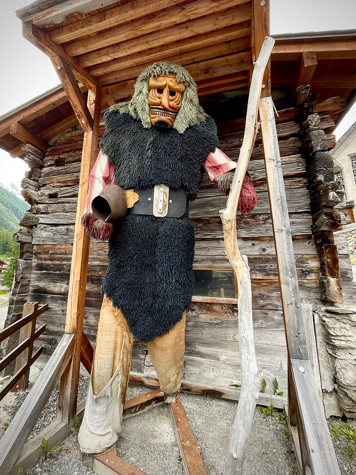 #Blatten #Lotschental #Switzerland #folklore #wood carving #landscape