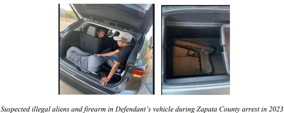 (Image from US Attorney’s Detention Memorandum)
