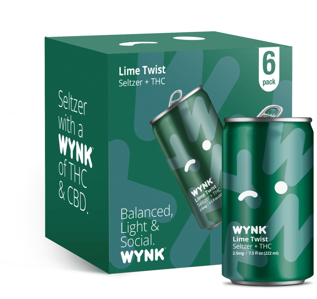 WYNK Infused Seltzer 6pk - Lime Twist – Aurora Cannabis - The Prior Lake  Dispo