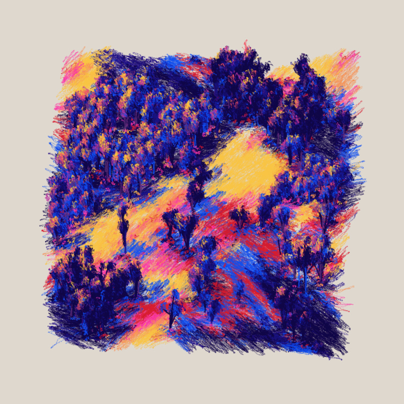  Eucalyptus and Sagebrush by Nat Sarkissian