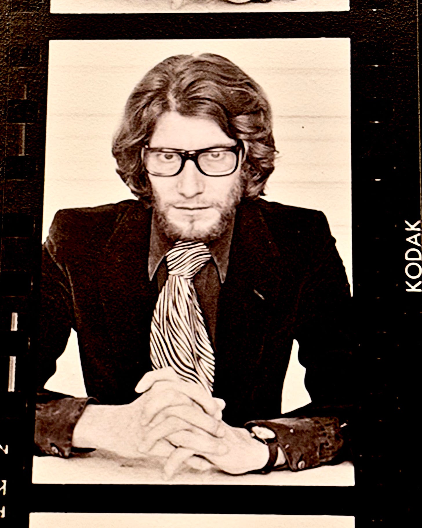 Helmut Newton - Yves Saint Laurent, Paris - ©Photograph by Sam Sunshine 