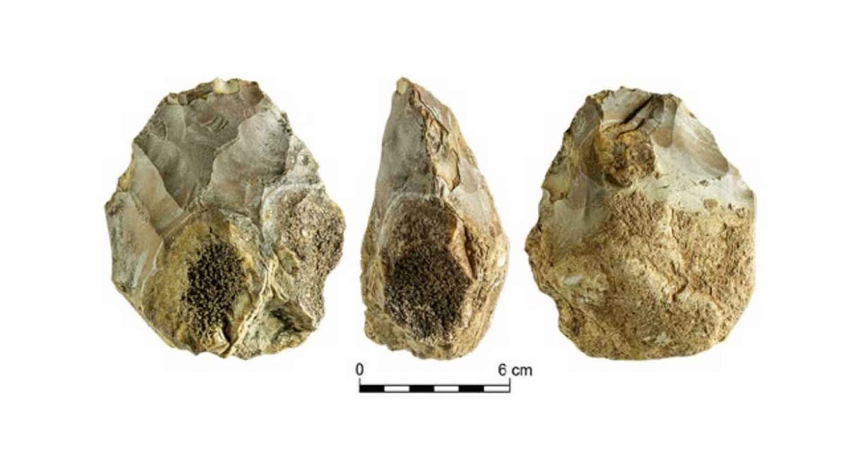 Ancient handaxes made from geodes - John Hawks