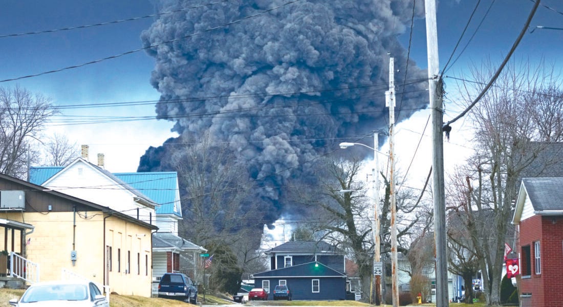 East Palestine... We've known this for ages...