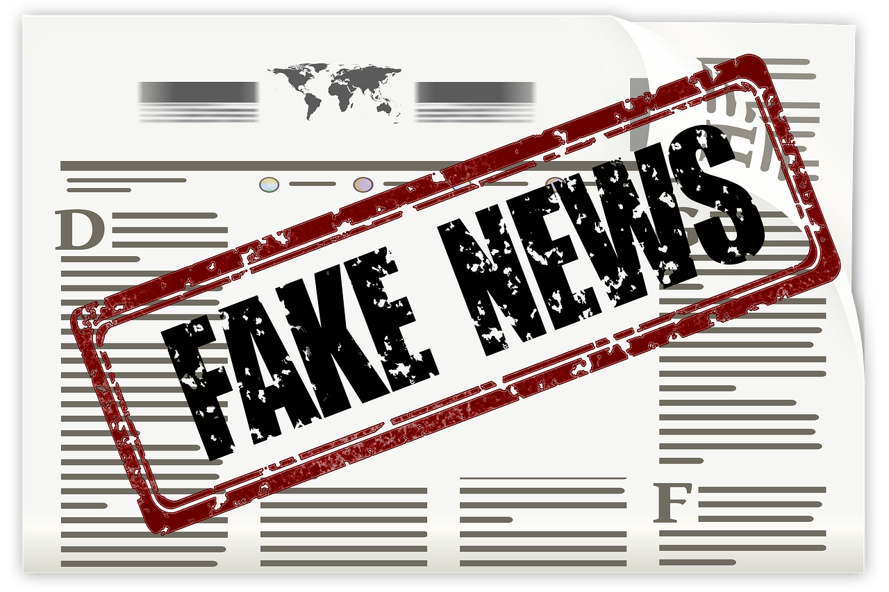 Free news false concept illustration