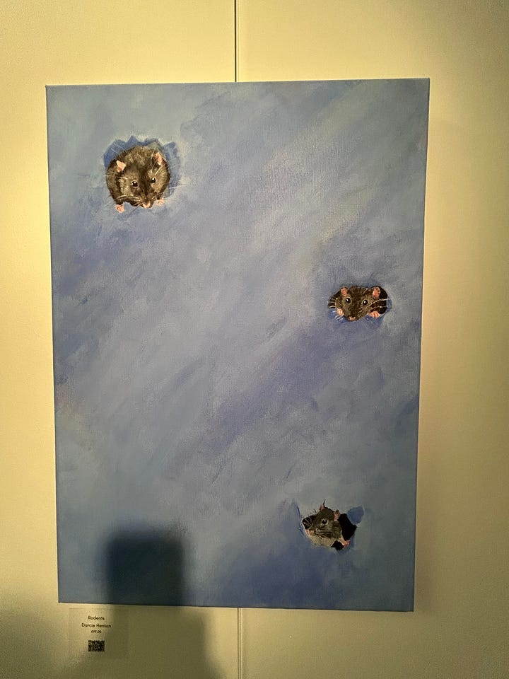 FOR SALE: Part of the Art BRUT Exhibition, June 2025 at Swindon Art Museum.