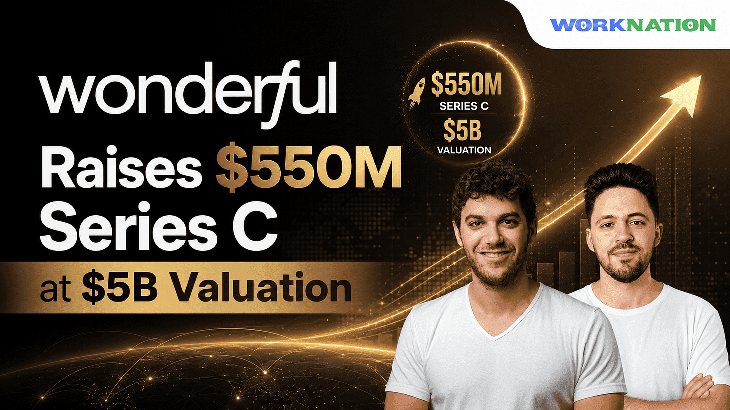 Wonderful Raises $550M Series C at $5B Valuation | WorkNation News Wonderful Raises $550M Series C at $5B Valuation | WorkNation News