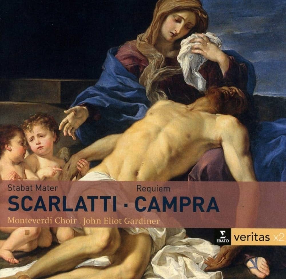 English Baroque Soloists, John Eliot Gardiner - Scarlatti: Stabat Mater -  Campra: Messe des morts (Requiem) (2CD) - Amazon.com Music