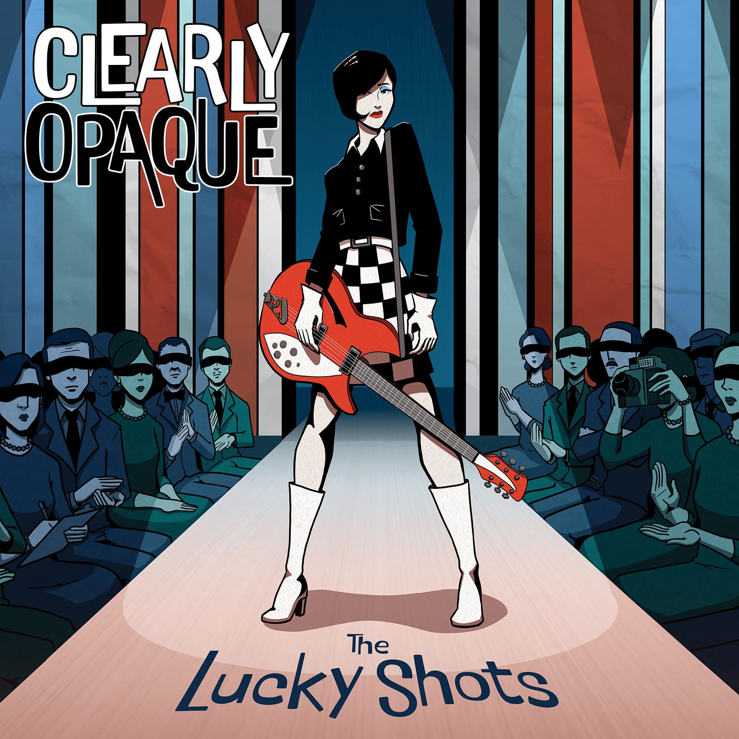 Clearly Opaque album cover by The Lucky Shots (2025)