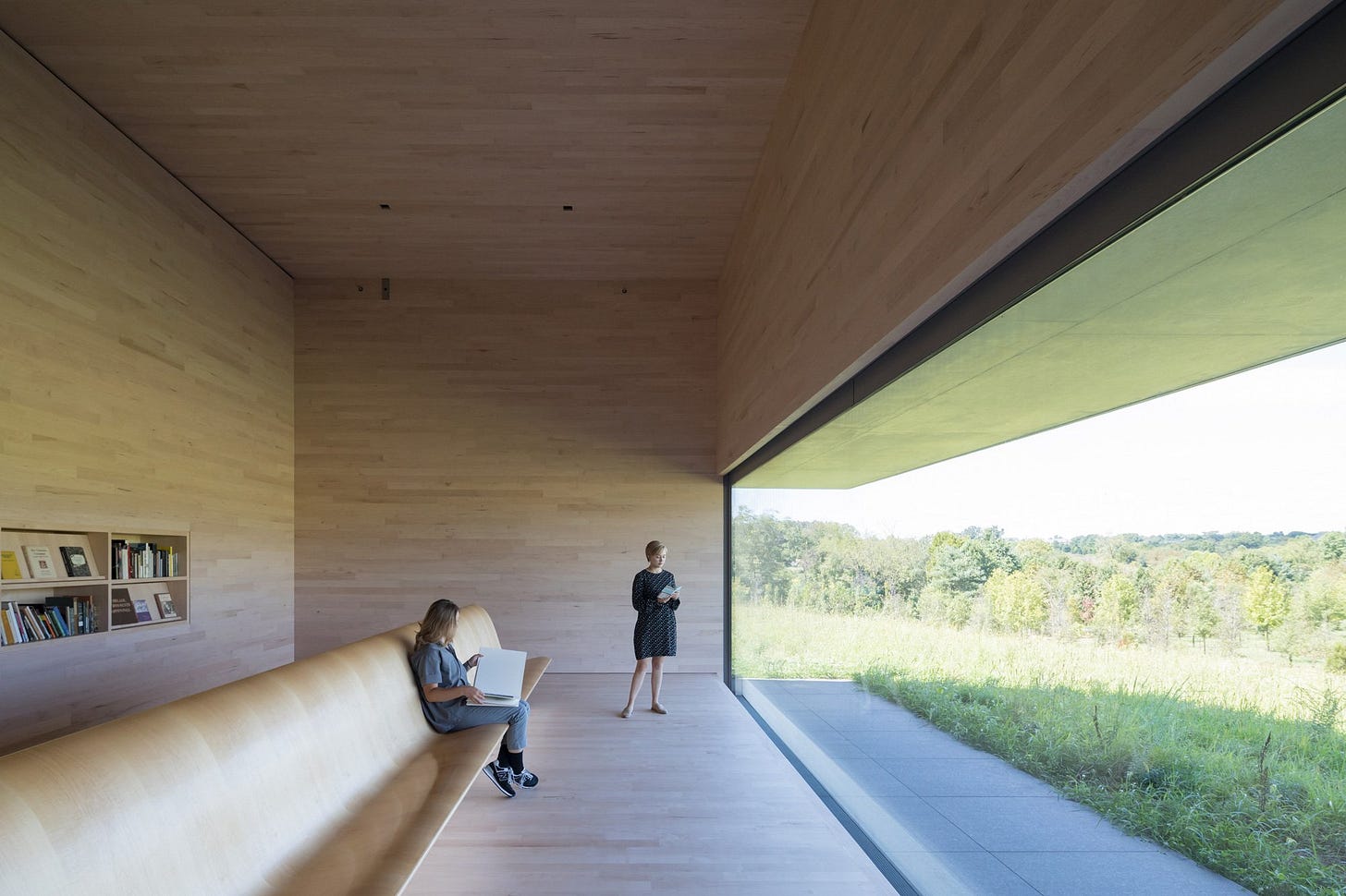 Glenstone reading room
