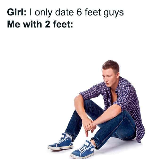 6 ft. : r/Tinder