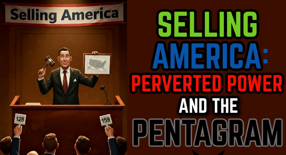 🤯 SELLING AMERICA: PERVERTED POWER & THE PENTAGRAM [Illuminati Part 6]