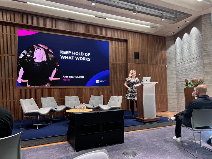 Photos of the stage at the Content Marketing Summit | London | September 2026
