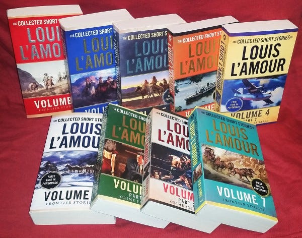 The Collected Short Stories of Louis L'Amour - 9 volume paperback set -  Short Story | The Official Louis L'Amour Website