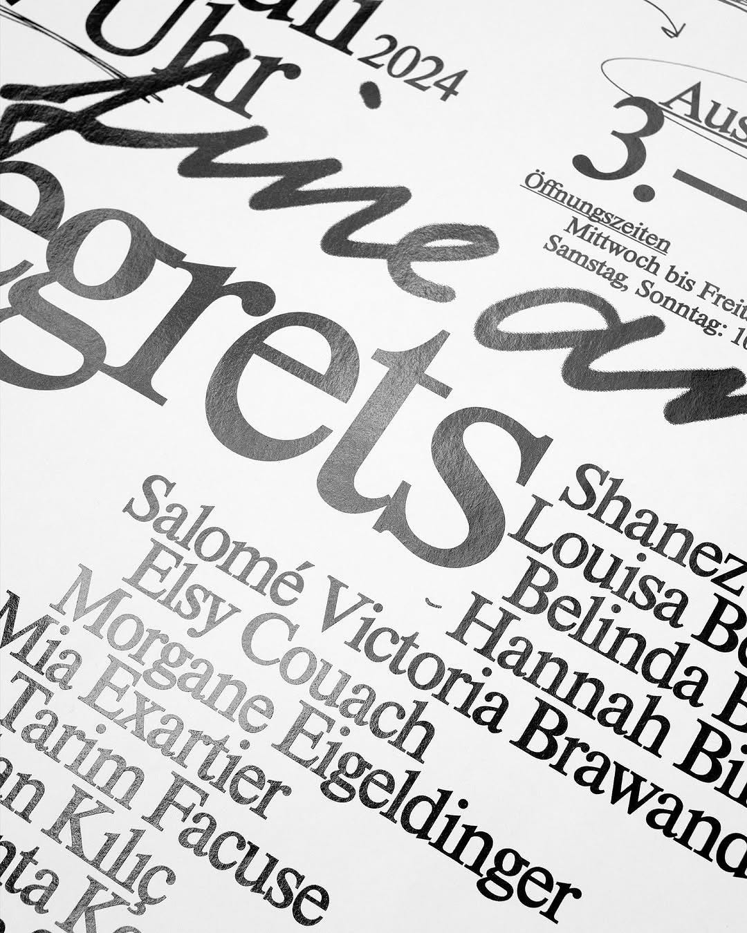 Jonas Bader – Cyrill Heinen / [internship at] Atelier HKB, To-Do: HKB Diplomkampagne 24, HKB Viskom, HKB Bern, 2024 [Typographic Poster Design Inspiration]