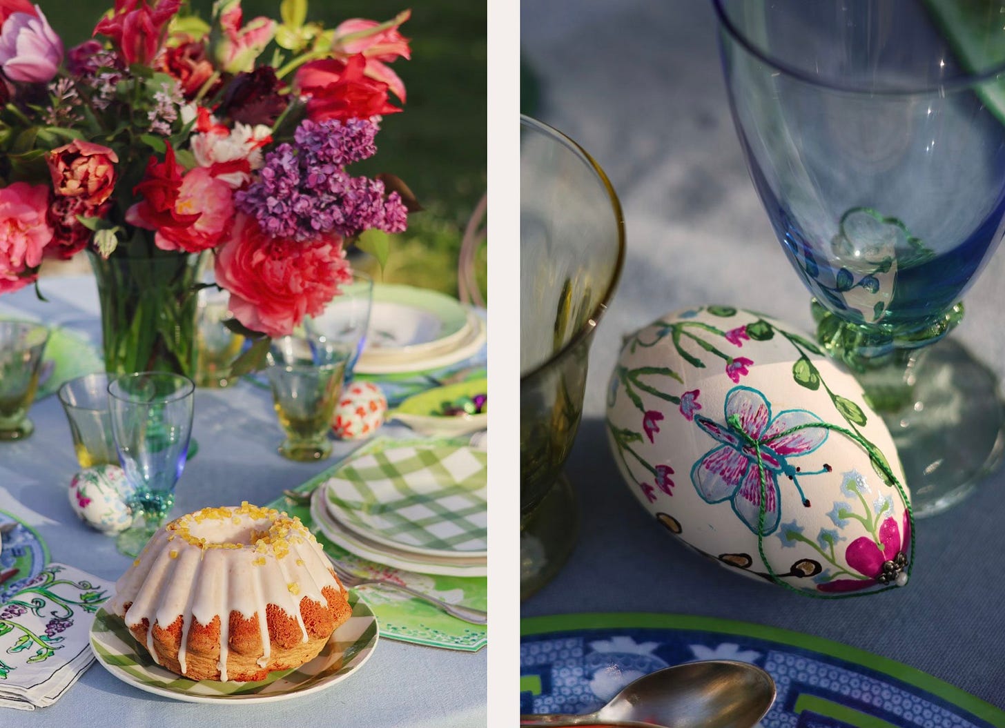 French easter table