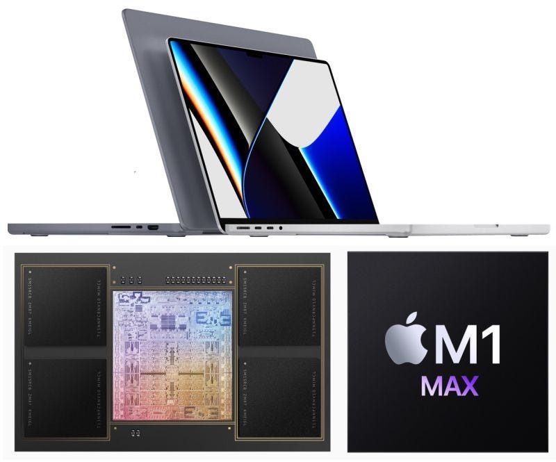 Apple M1 Max e M1 Pro Apple M1 Max e M1 Pro
