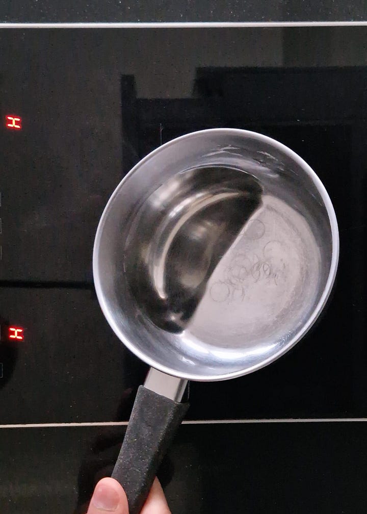 boiling erythritol for meringue