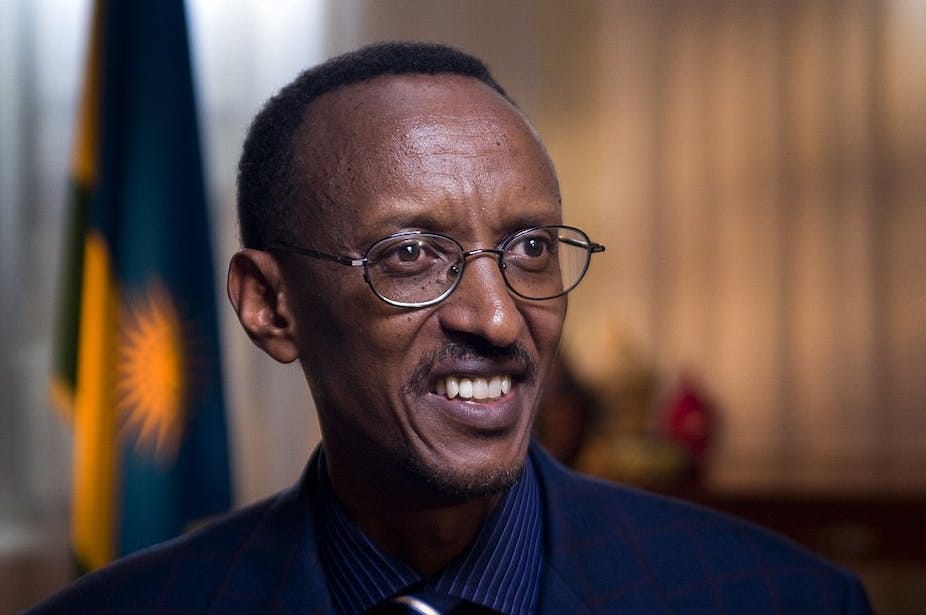 Rwandan President Paul Kagame.