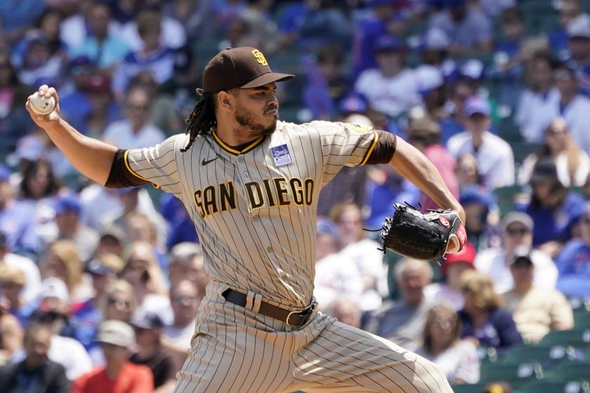 Padres notes: Lamet progress is highlight; Tatis could return Thursday -  The San Diego Union-Tribune