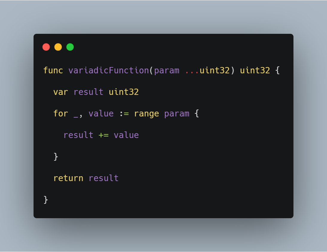 Variadic Function vs Slice Param Function in Golang #GolangDev Variadic Function vs Slice Param Function in Golang #GolangDev