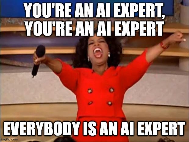 Everybody Is An AI Expert | by Tech Talk with Tyler | Medium