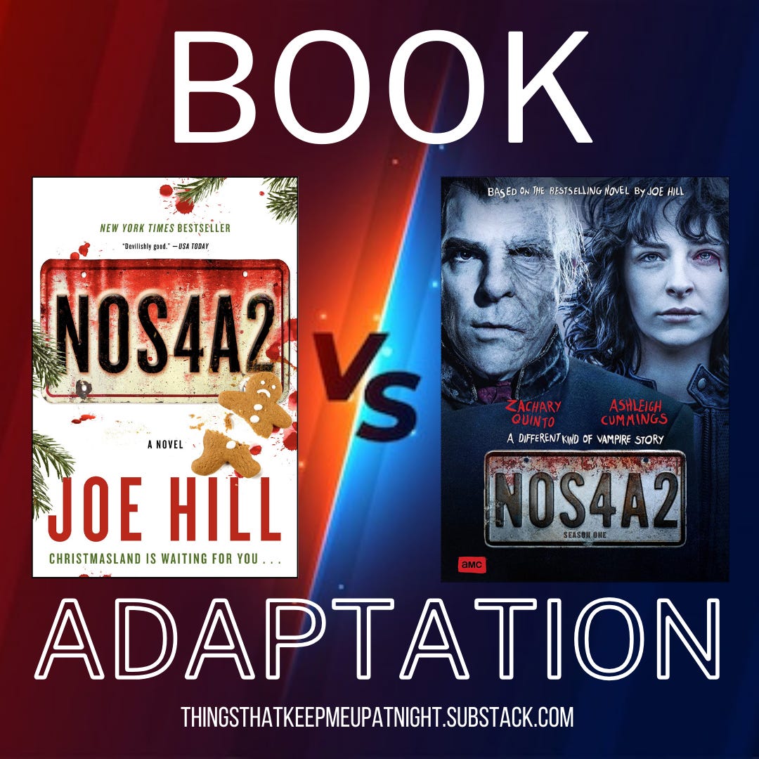 Book vs Adaptation #1: Joe Hill's N0S4A2
