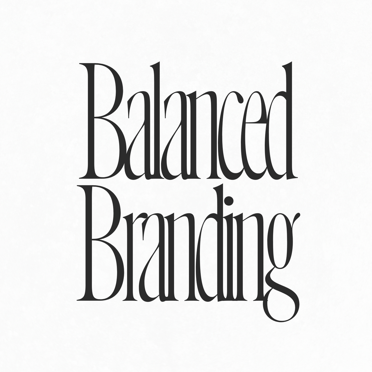 BALANCED BRANDING