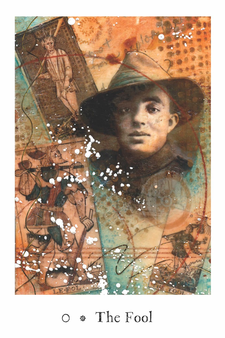 Fool, Pentimento Tarot