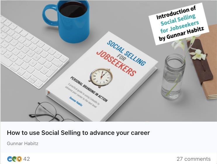 How to use LinkedIn as Book Author