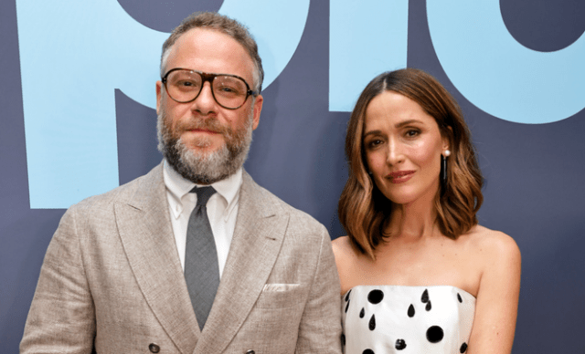 Executive producer Seth Rogen and executive producer Rose Byrne attend the season two global premiere of the Apple TV+ series “Platonic” at the Hammer Museum on July 30, 2025 in Los Angeles, California. The second season of the critically acclaimed comedy debuts globally on Apple TV+ on Wednesday, August 6, 2025. Executive producer Seth Rogen and executive producer Rose Byrne attend the season two global premiere of the Apple TV+ series “Platonic” at the Hammer Museum on July 30, 2025 in Los Angeles, California. The second season of the critically acclaimed comedy debuts globally on Apple TV+ on Wednesday, August 6, 2025.