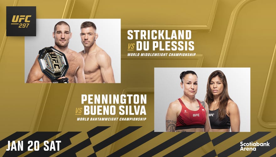UFC 297 - NOW Toronto