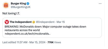 A screenshot of a social media post

Description automatically generated