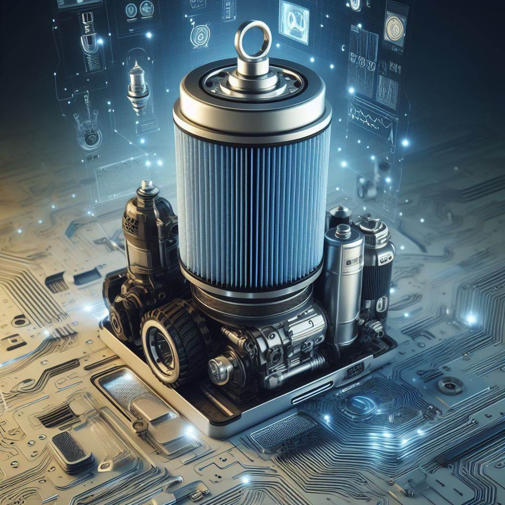 a high tech oil filter