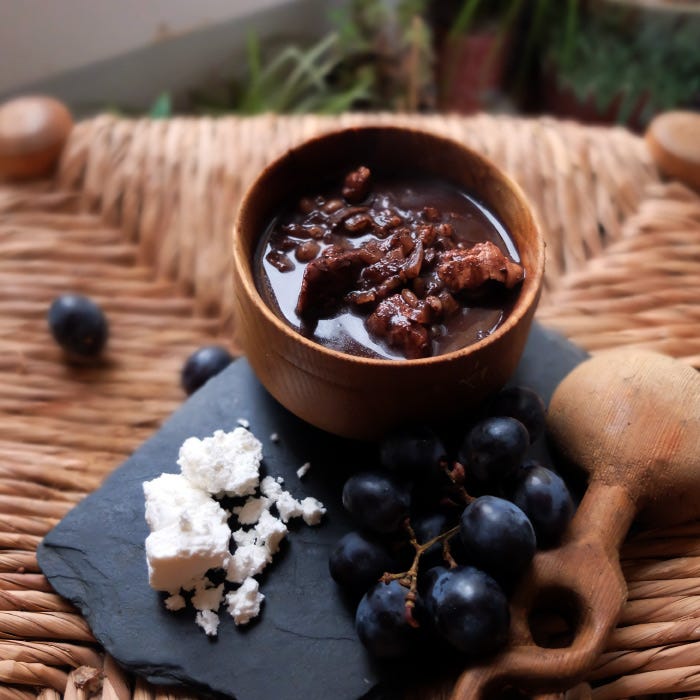 Melas Zomos : Spartan Black Stew – THE RED CELLAR