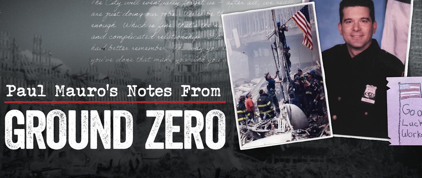 Paul Mauro's Notes From Ground Zero Paul Mauro's Notes From Ground Zero