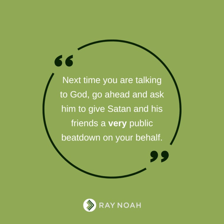 Praying For a Divine Beat Down - Ray Noah