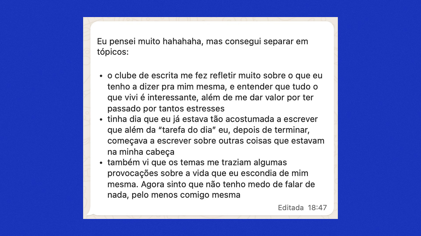 Desafio de escrita - by Tamires Correia - Um Passo, image size:1456x819